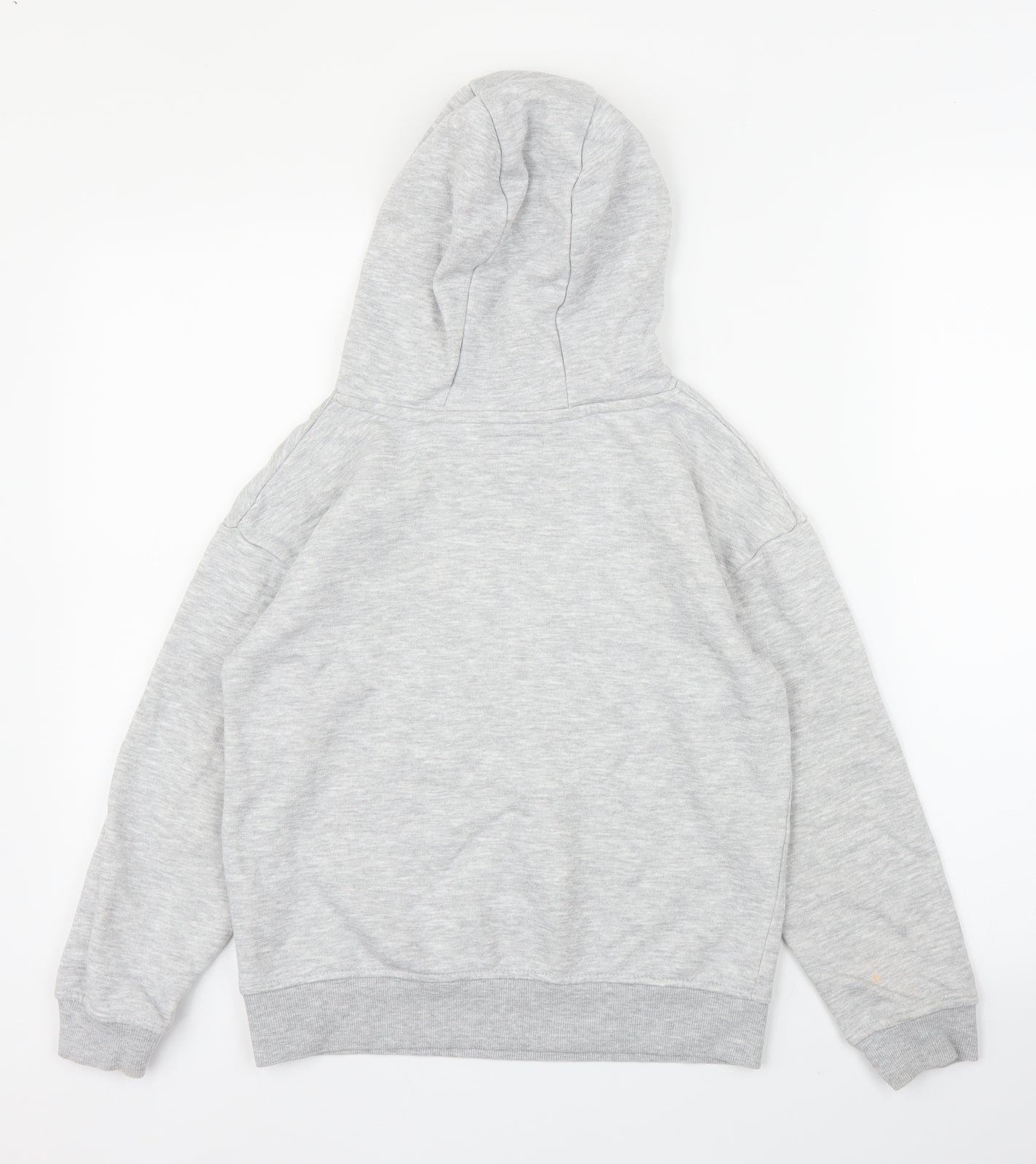 Primark Girls Grey   Pullover Hoodie Size 9 Years