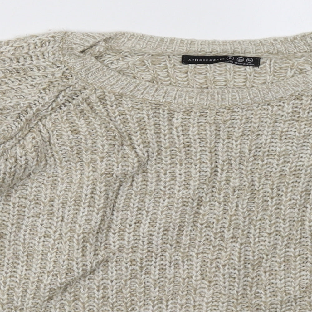 Primark Womens Beige   Pullover Sweatshirt Size 8