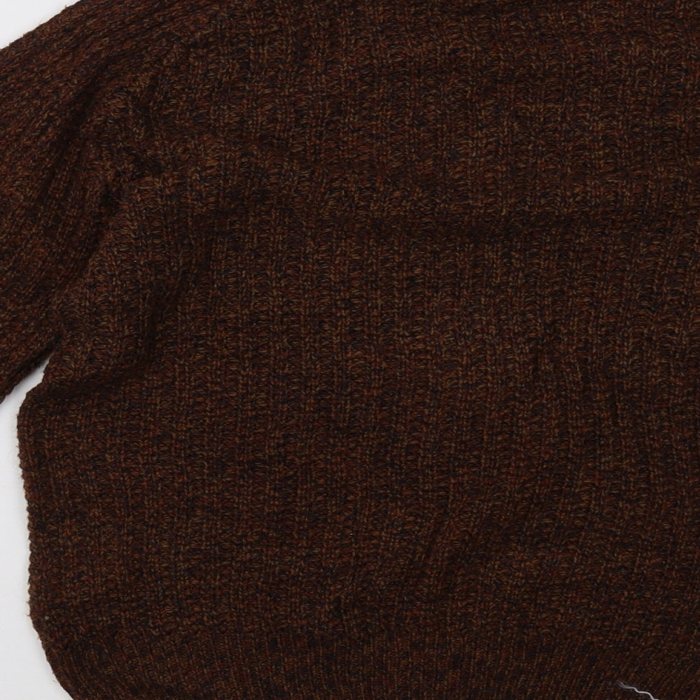 Primark Mens Brown  Knit Pullover Sweatshirt Size M