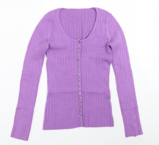 Preworn Womens Purple   Pullover Jumper Size XS
