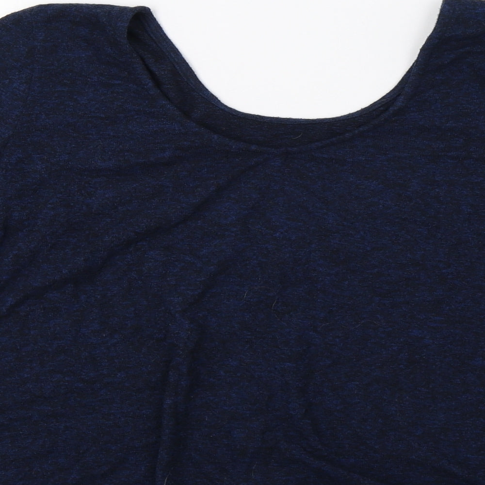 Akemi+Kin Womens Blue   Pullover Jumper Size S