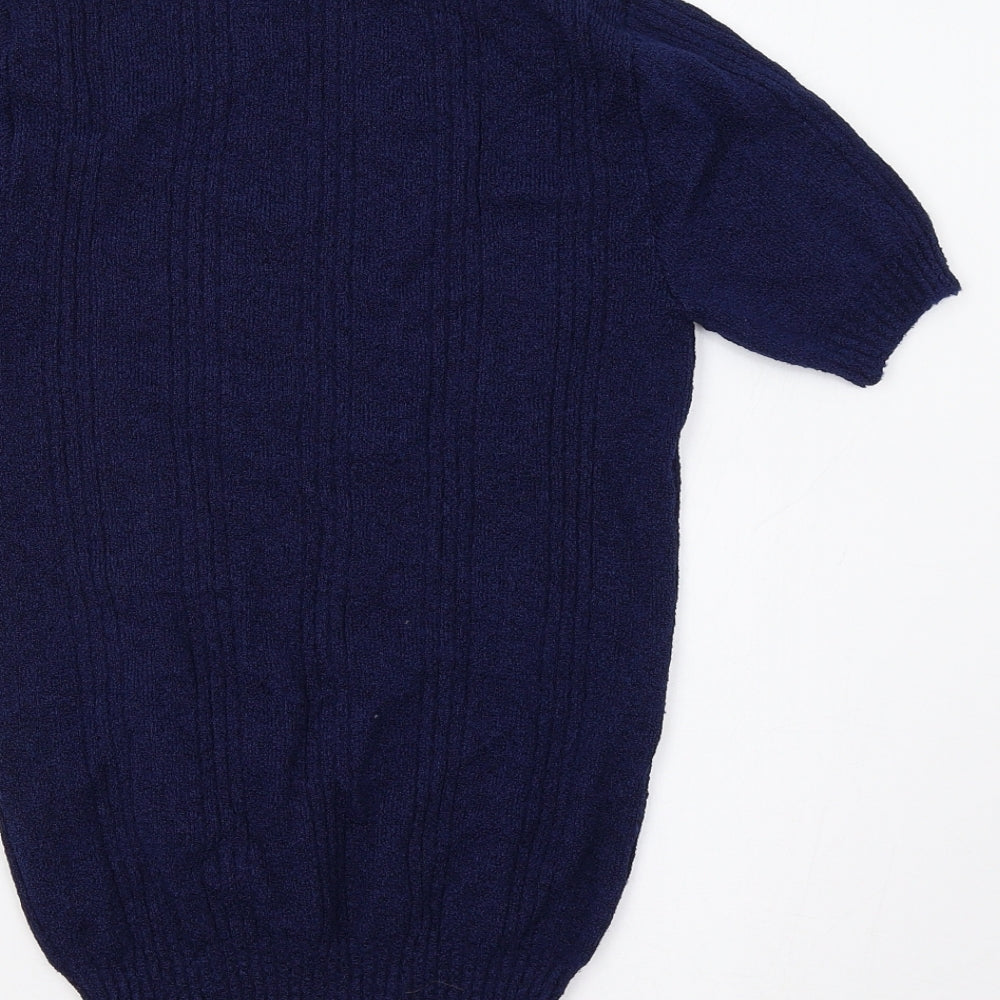 M&S Womens Blue   Pullover Jumper Size 14