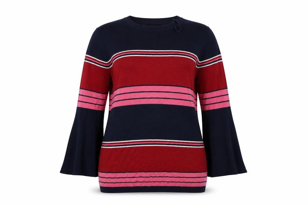 Principles Womens Multicoloured Striped  Pullover Jumper Size 14