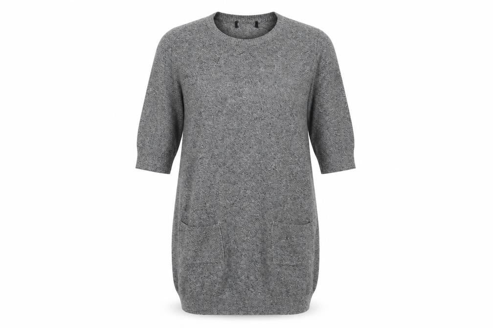 Primark Womens Grey   Jumper Dress  Size 8