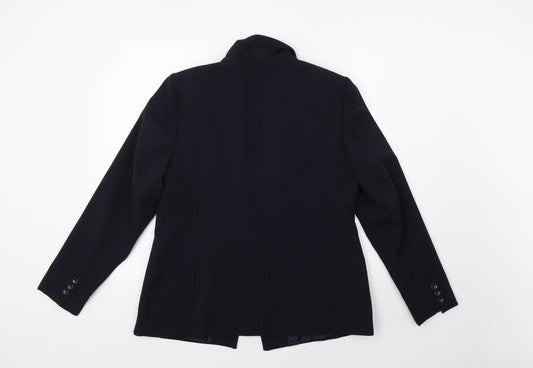 South Womens Blue   Jacket Blazer Size 16