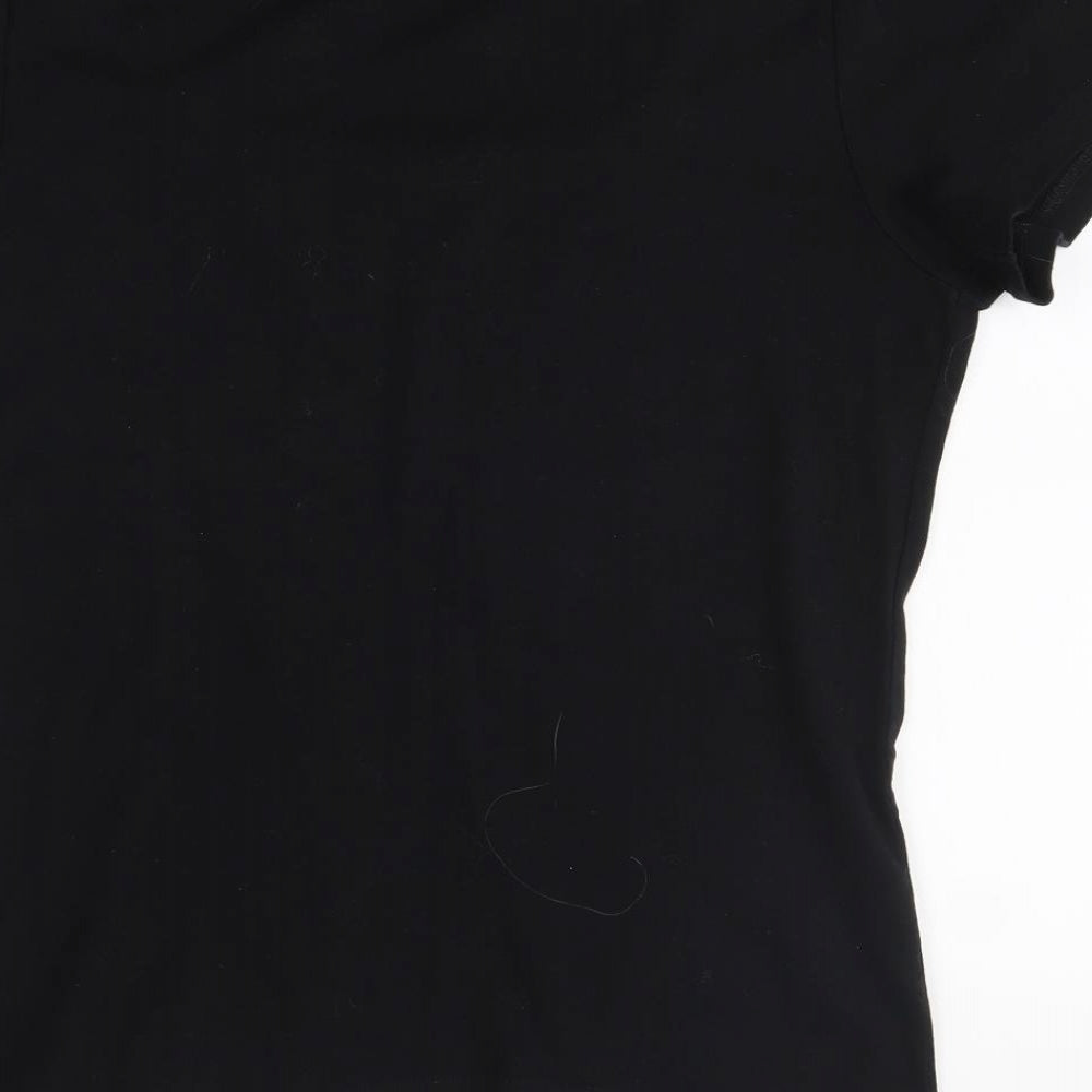 Cotton Traders Womens Black   Pullover Jumper Size 10