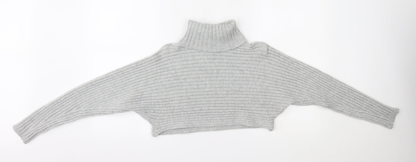 New Look Womens Grey   Pullover Jumper Size M