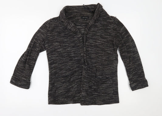New Look Womens Grey   Cardigan Jumper Size 10