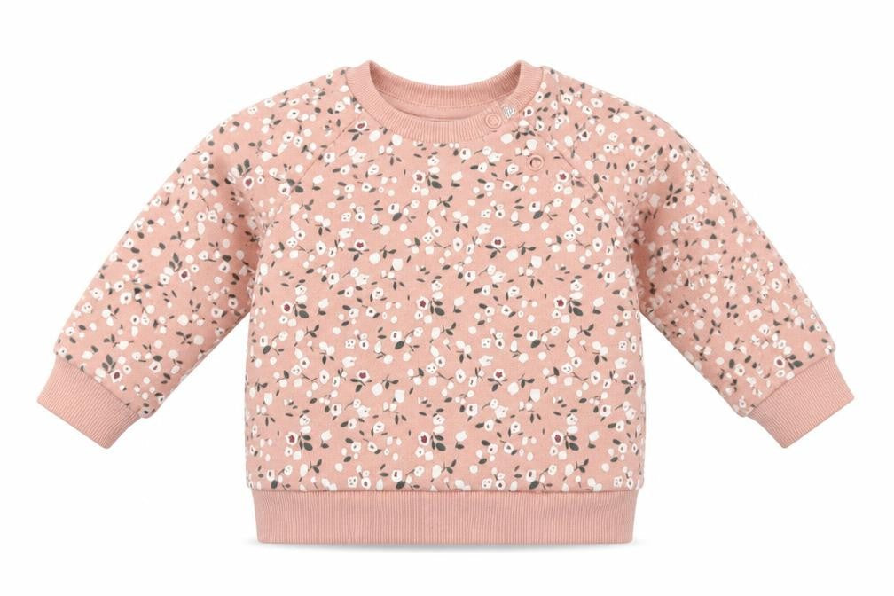 Primark Baby Pink Floral  Pullover Jumper Size 3-6 Months