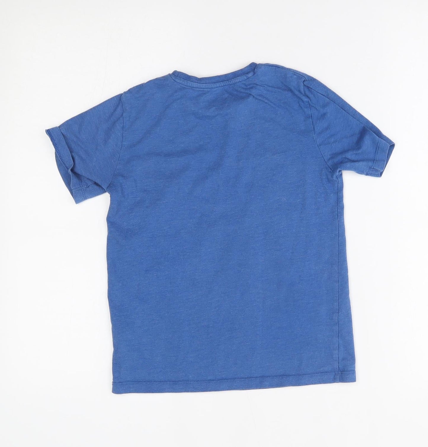 Matalan Boys Blue   Basic T-Shirt Size 8 Years