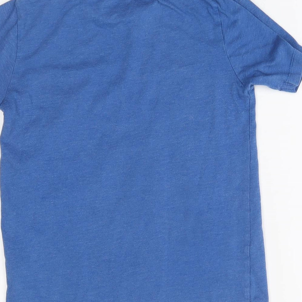 Matalan Boys Blue   Basic T-Shirt Size 8 Years