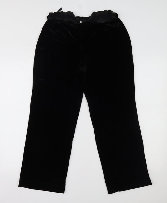 Principles Womens Black   Trousers  Size 12 L26 in