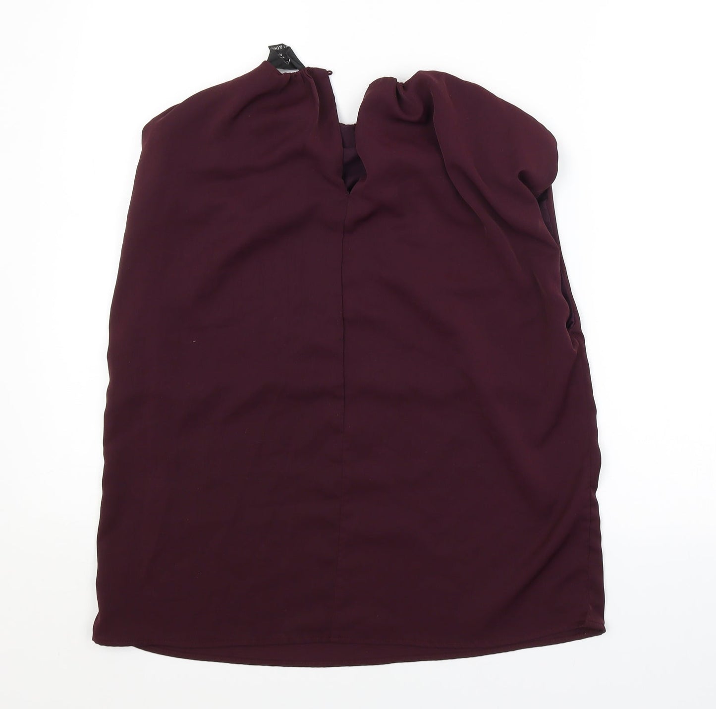 AX Paris Womens Purple   Basic Blouse Size 10