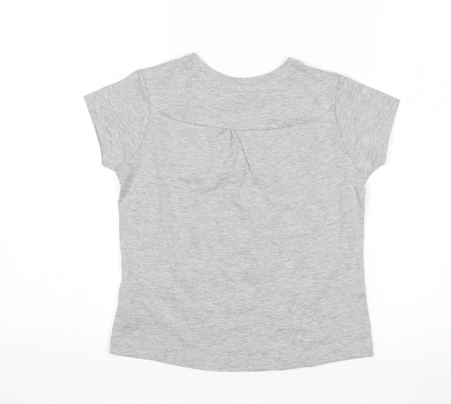 LA Gear Girls Grey   Basic T-Shirt Size 7-8 Years