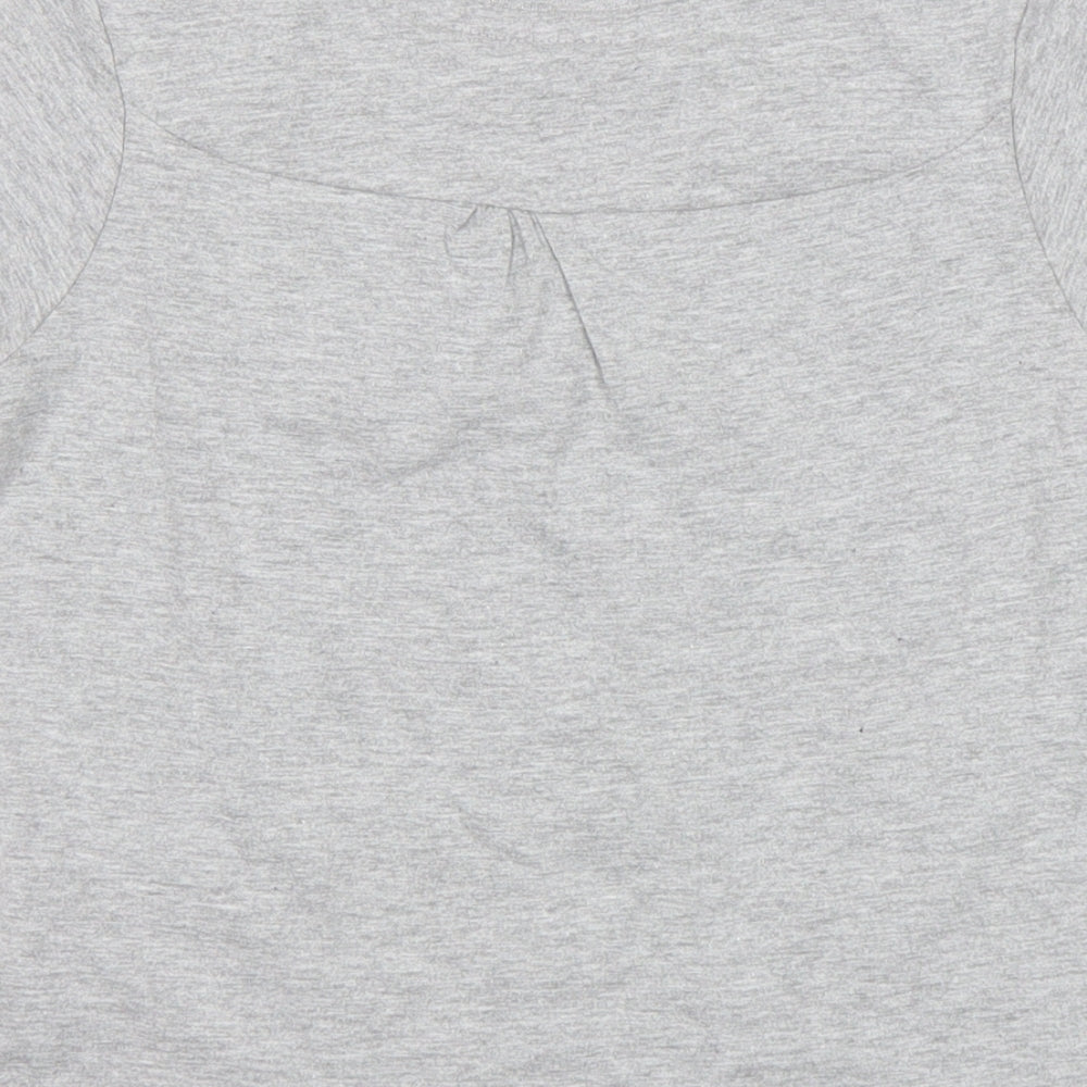 LA Gear Girls Grey   Basic T-Shirt Size 7-8 Years