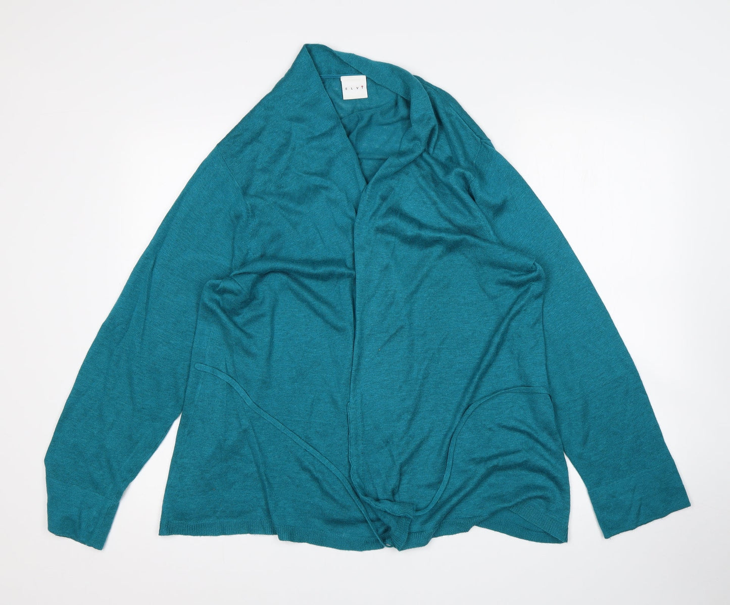 ELVI Womens Green   Cardigan Jumper Size S