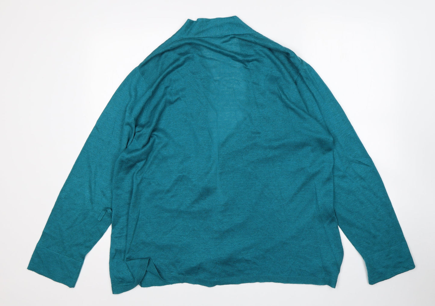 ELVI Womens Green   Cardigan Jumper Size S