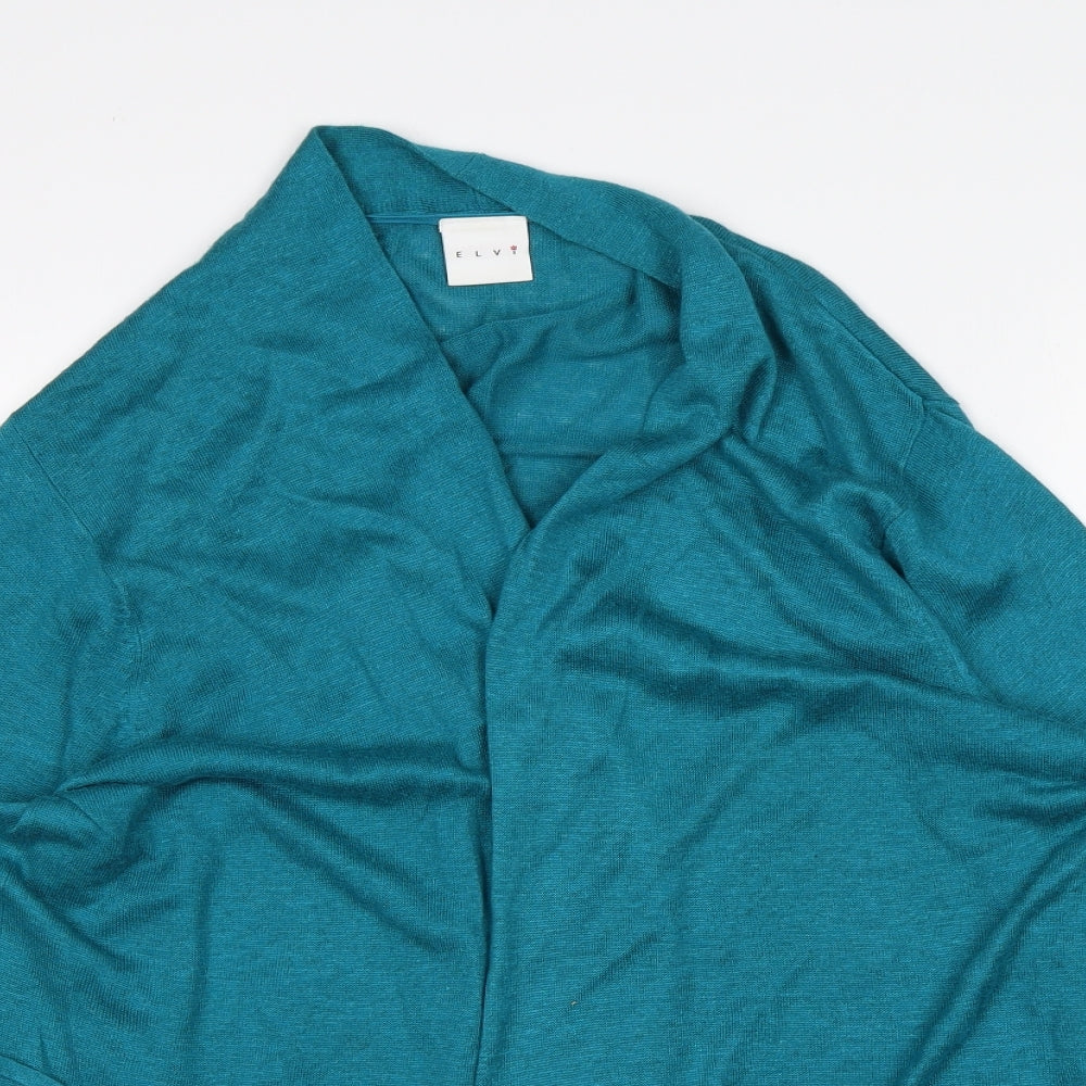 ELVI Womens Green   Cardigan Jumper Size S