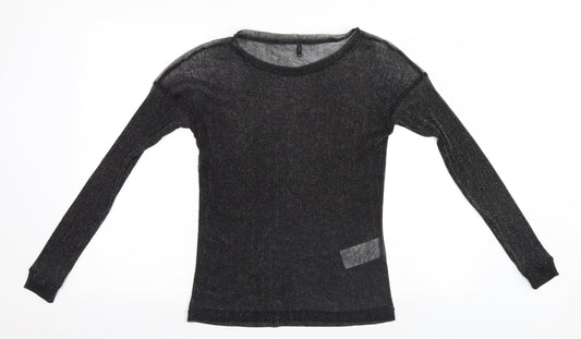Only Womens Black   Basic Blouse Size M