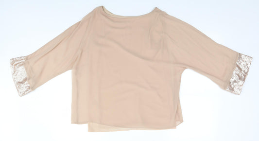 Wallis Womens Brown   Basic T-Shirt Size 6