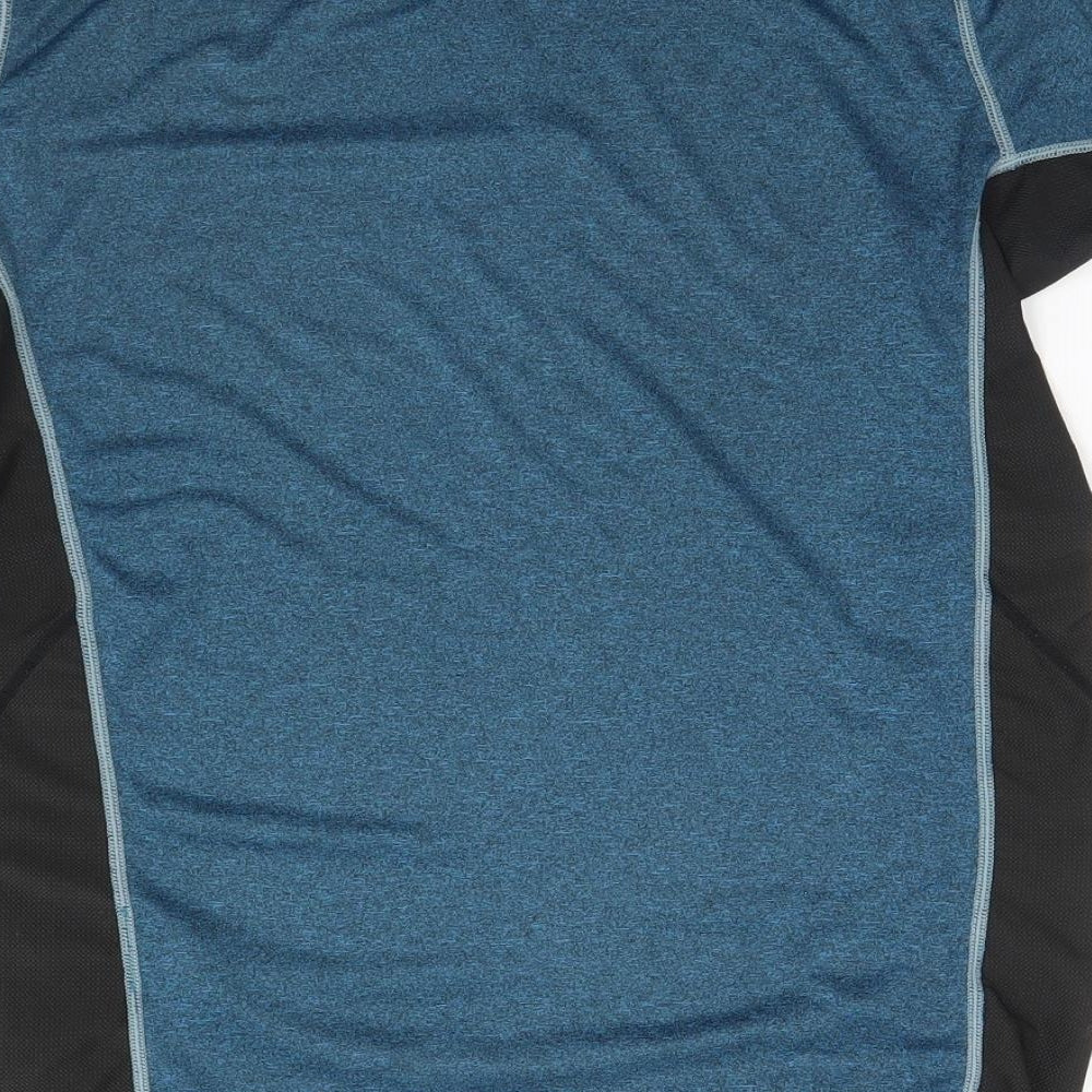 North Ridge Mens Blue   Basic T-Shirt