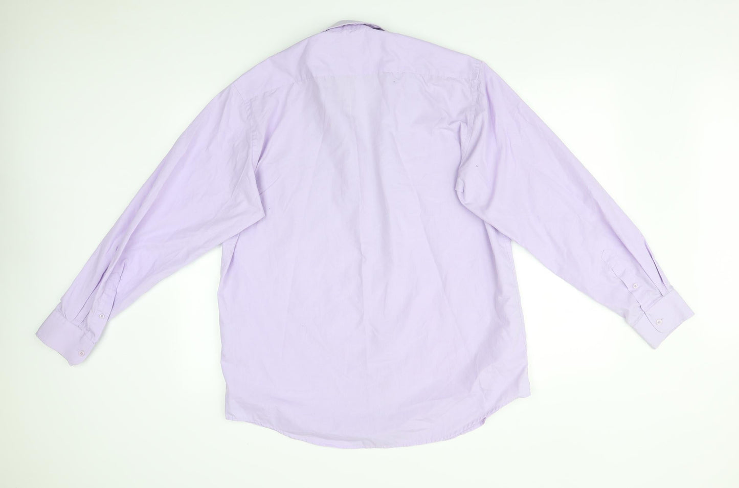 HUSTON HARBOUR Mens Purple    Dress Shirt Size 40