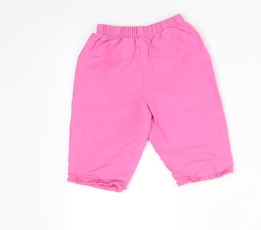 George Girls Pink    Trousers Size 6-9 Months