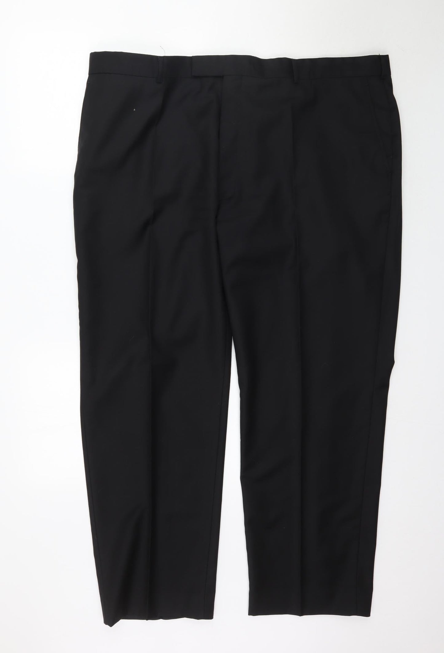 Preworn Womens Black   Trousers  Size 46 in L30 in