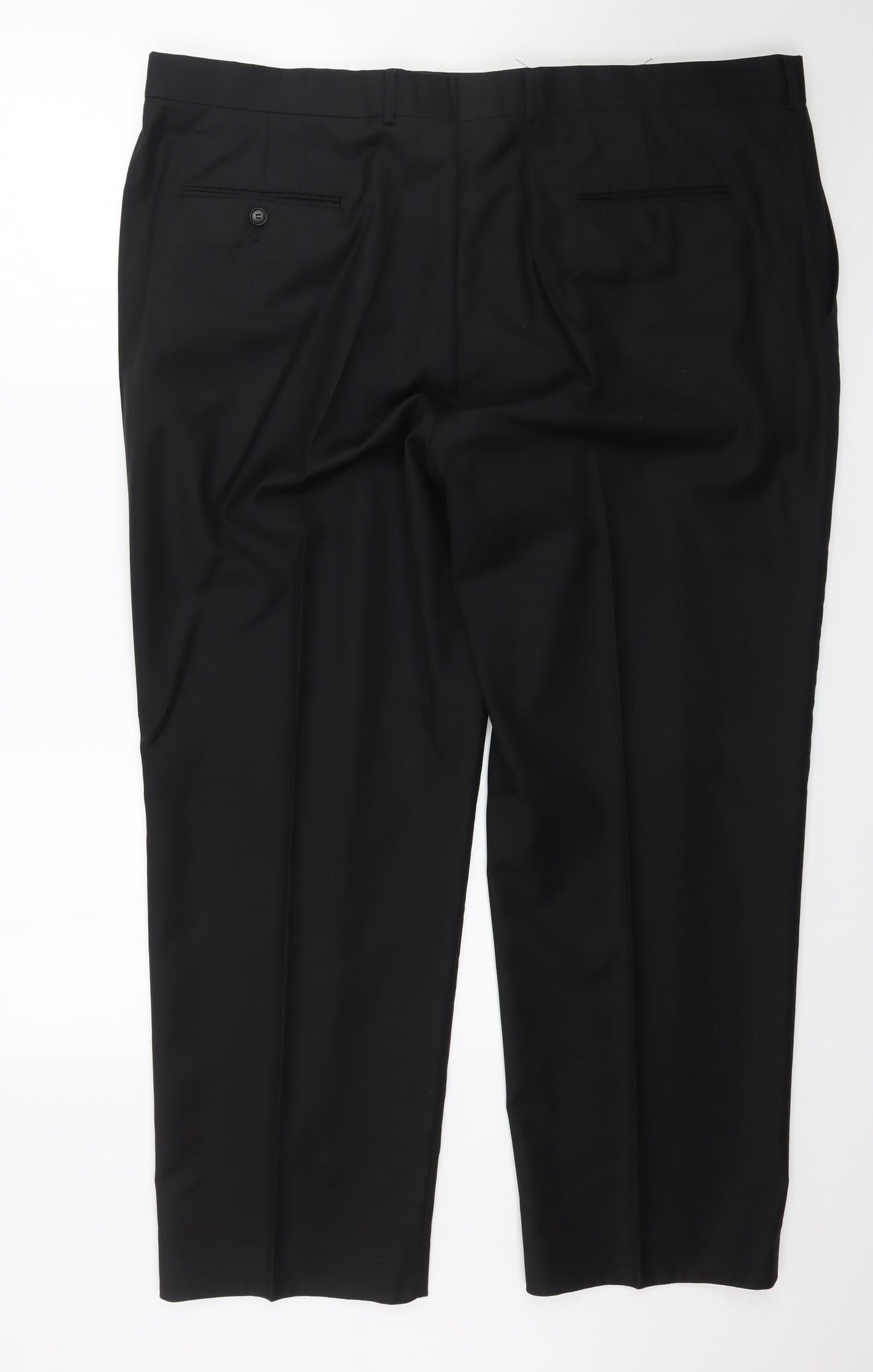 Preworn Womens Black   Trousers  Size 46 in L30 in