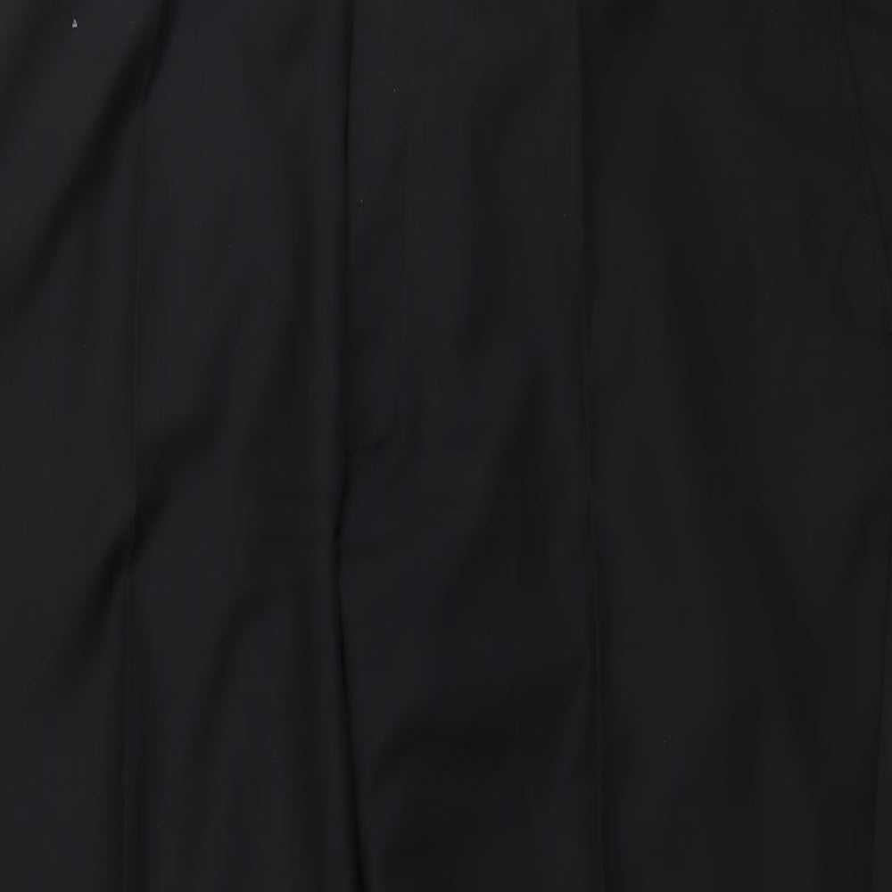 Preworn Womens Black   Trousers  Size 46 in L30 in