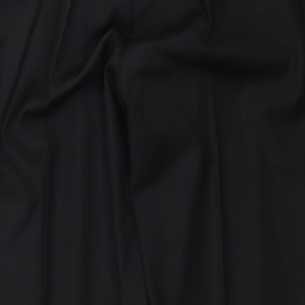 Preworn Womens Black   Trousers  Size 46 in L30 in