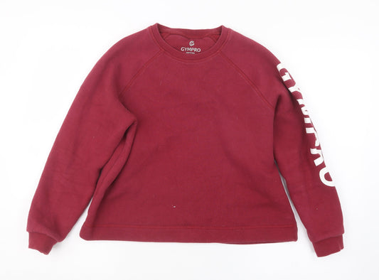 GYMPRO Womens Red   Pullover Jumper Size M
