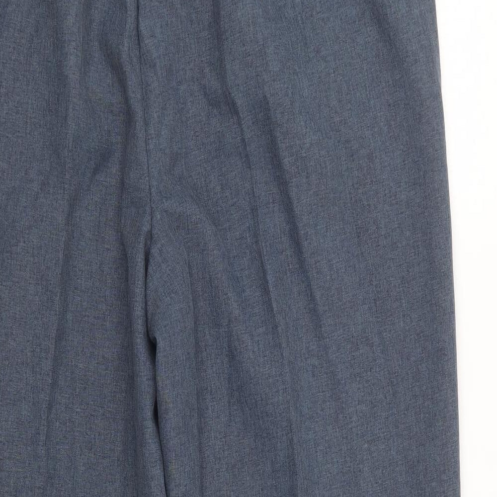 Bonmarché Womens Blue   Trousers  Size 14 L27 in