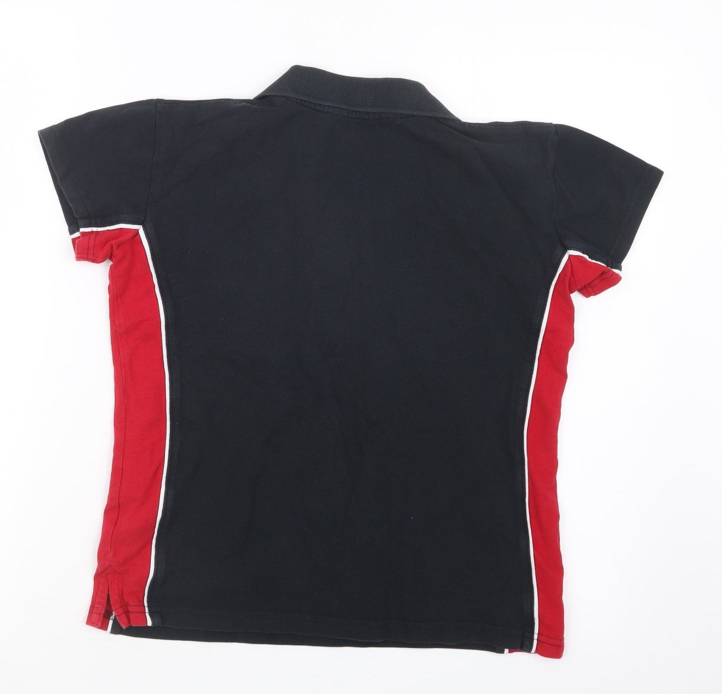 Game Gear Womens Black   Basic Polo Size 12