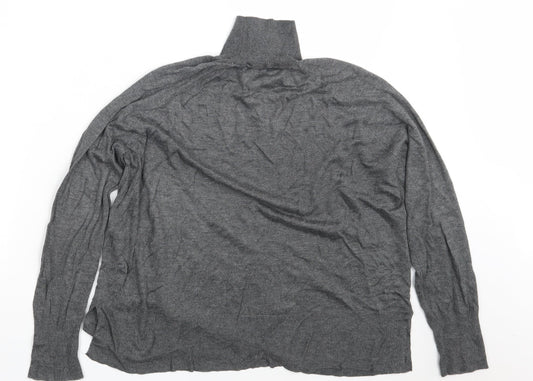 Zara Womens Grey   Pullover Sweatshirt Size M