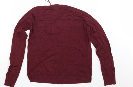 Therapy Womens Purple   Pullover Jumper Size M