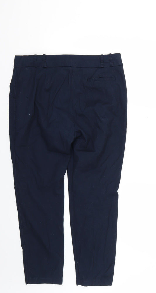 NEXT Womens Blue   Trousers  Size 12 L24 in