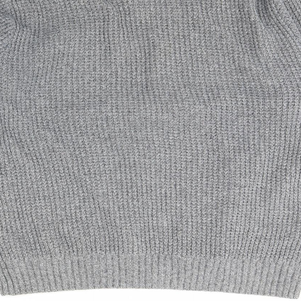 M&s Mens Grey   Pullover Jumper Size L