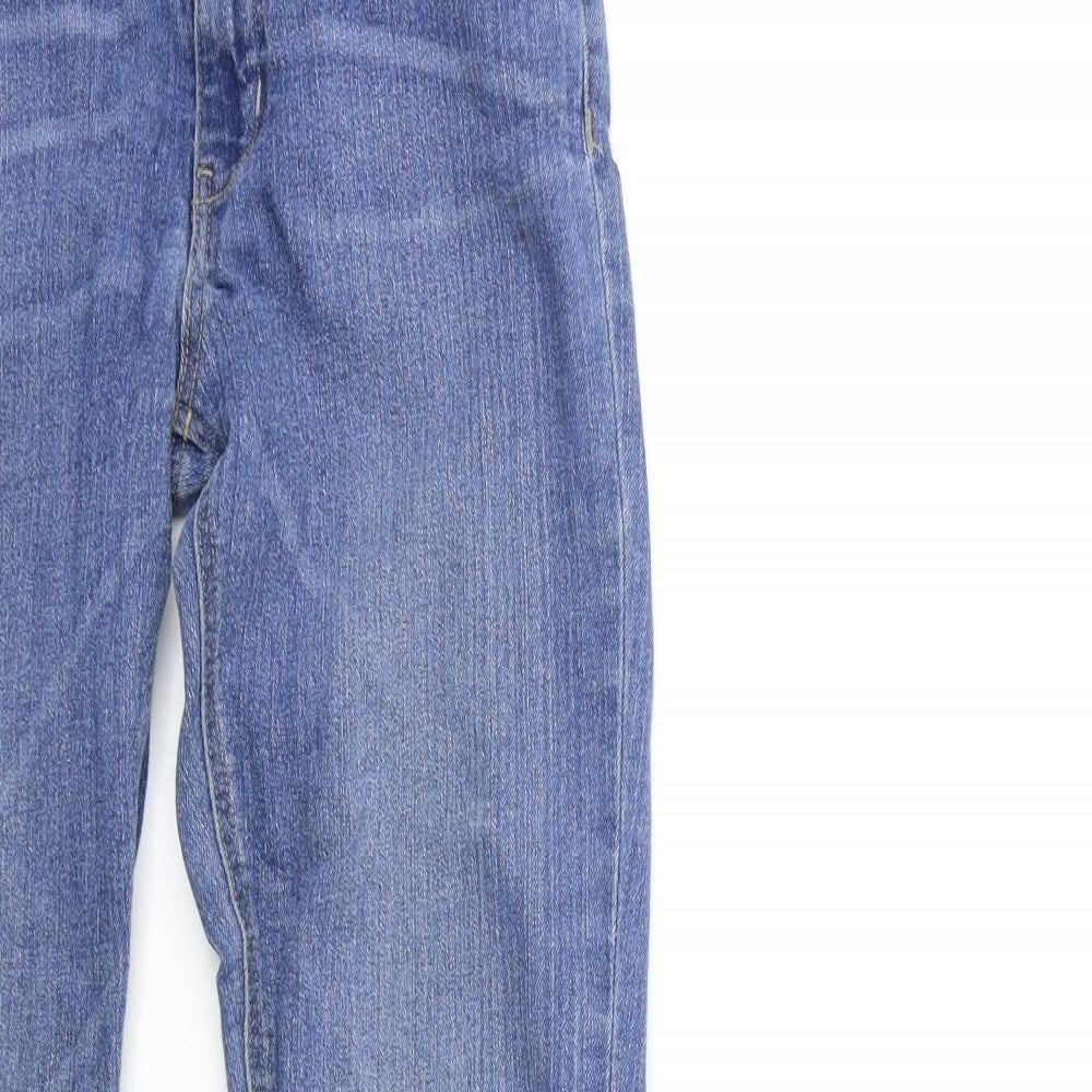 Preworn Womens Blue  Denim Skinny Jeans Size 26 in L30 in