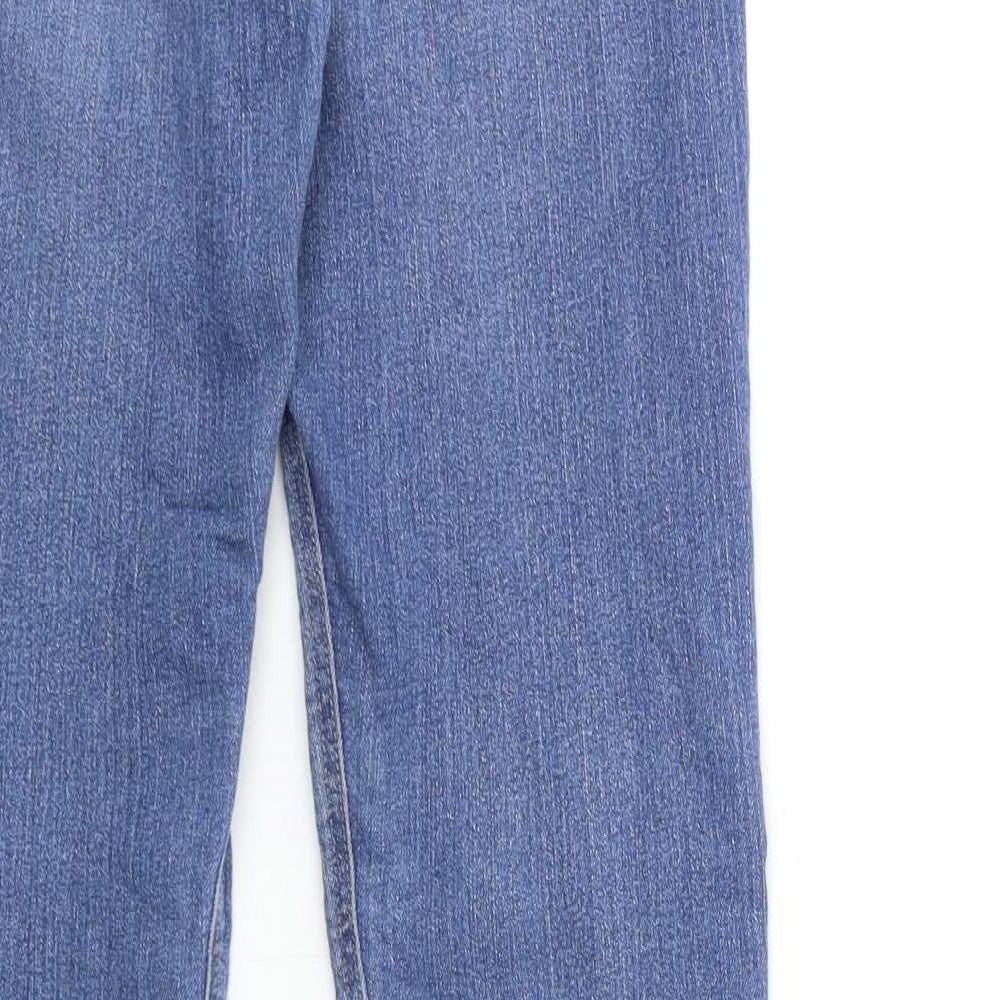 Preworn Womens Blue  Denim Skinny Jeans Size 26 in L30 in