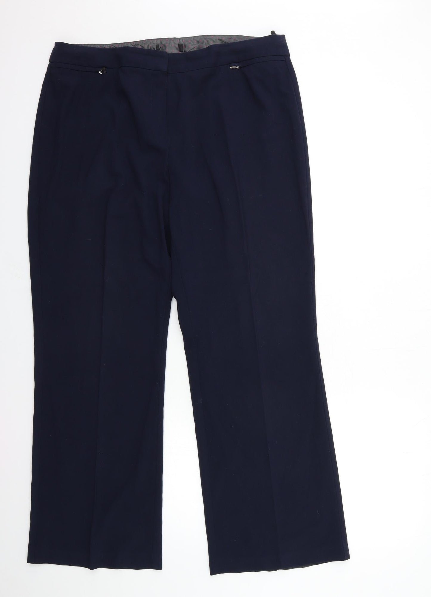 Preworn Womens Blue   Trousers  Size 38 in L30 in