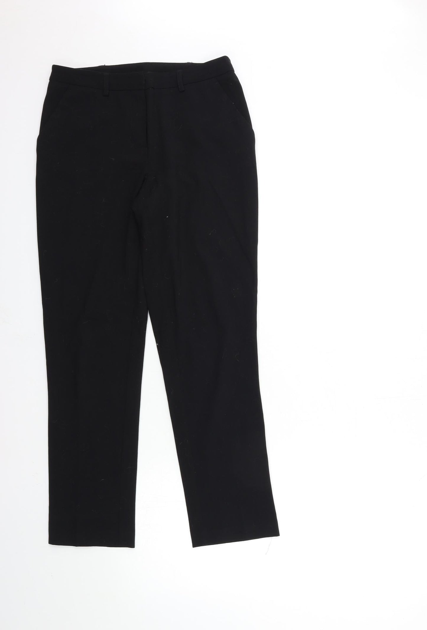 Papaya Womens Black   Trousers  Size 6 L26 in