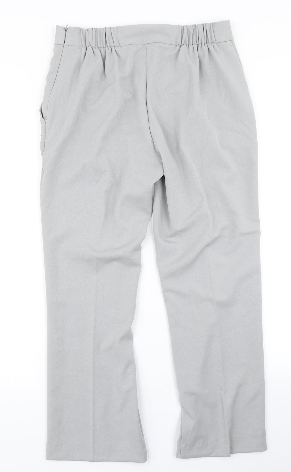 Anna Rose Womens Grey   Dress Pants Trousers Size 10 L25 in