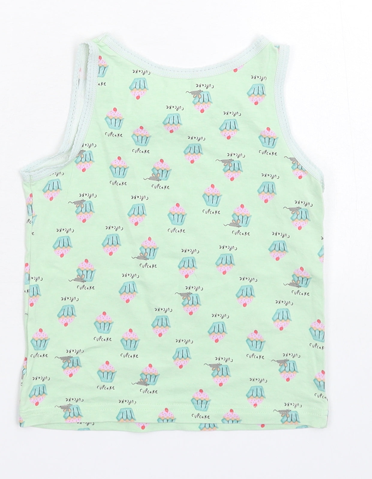 NEXT Girls Green   Basic Tank Size 3-4 Years