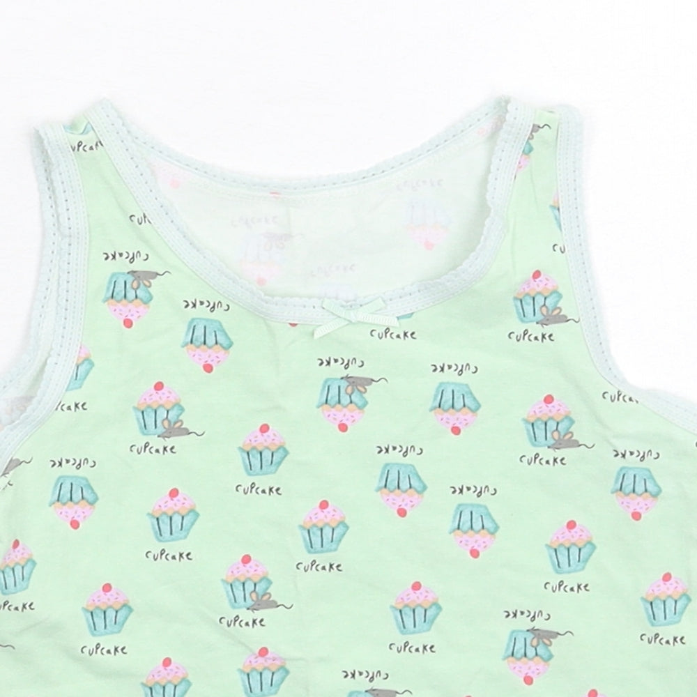 NEXT Girls Green   Basic Tank Size 3-4 Years