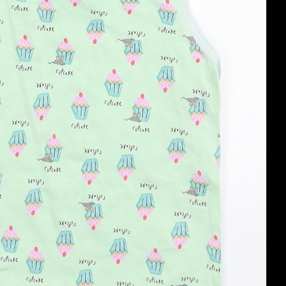 NEXT Girls Green   Basic Tank Size 3-4 Years