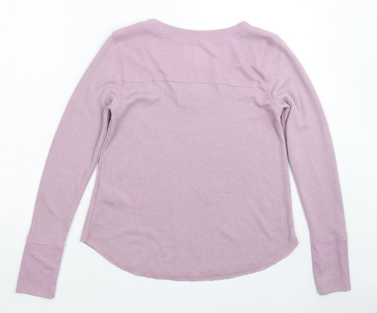 Hollister Womens Purple   Pullover Jumper Size S