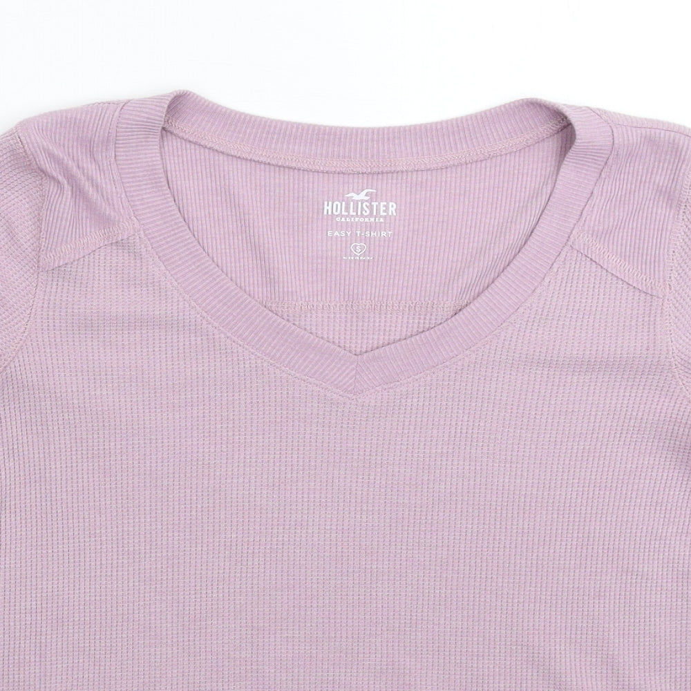 Hollister Womens Purple   Pullover Jumper Size S