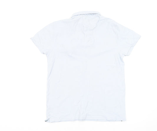 Hammond & Co. Mens Blue    Polo Size M