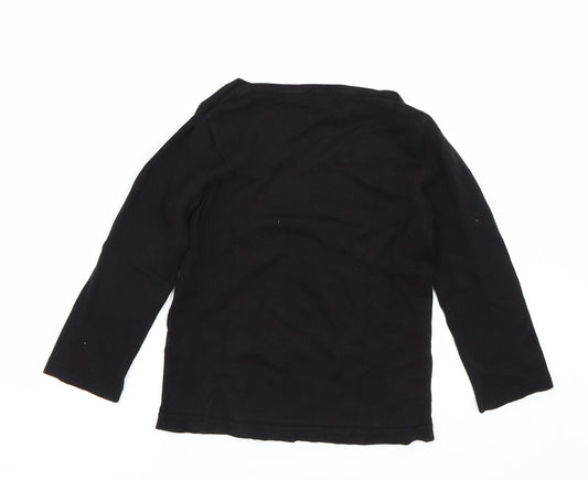 H&M Womens Black   Basic T-Shirt Size XS